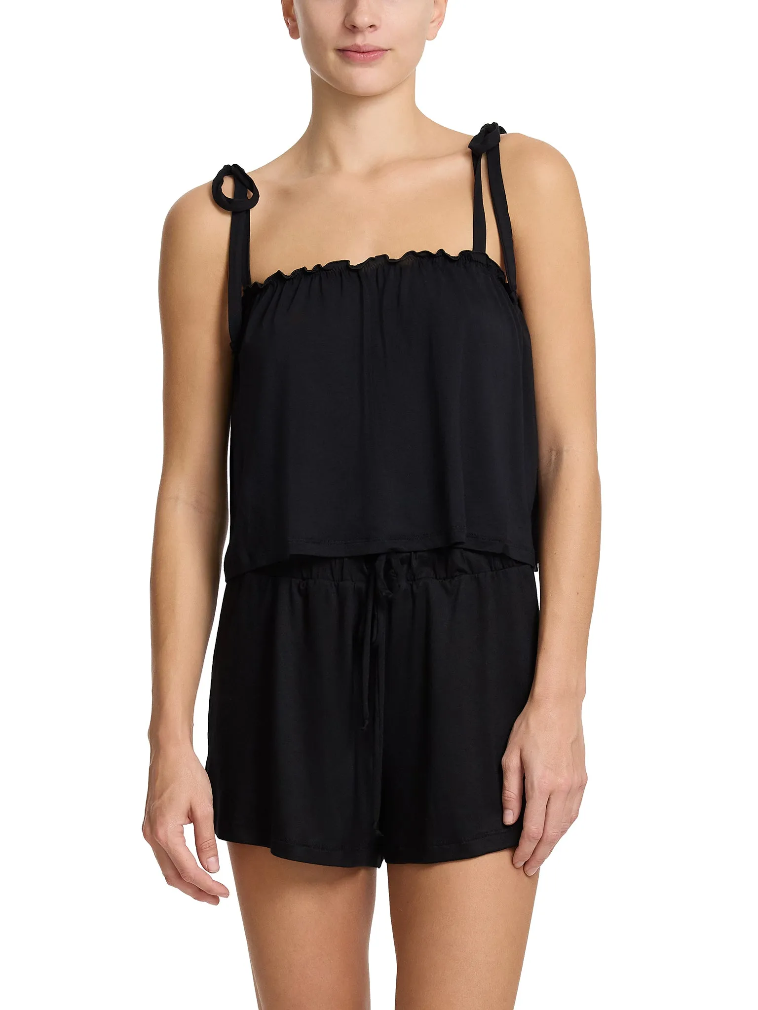 Unwind Ruffle Cami Black sold by Hanky Panky product image thumbnail 5