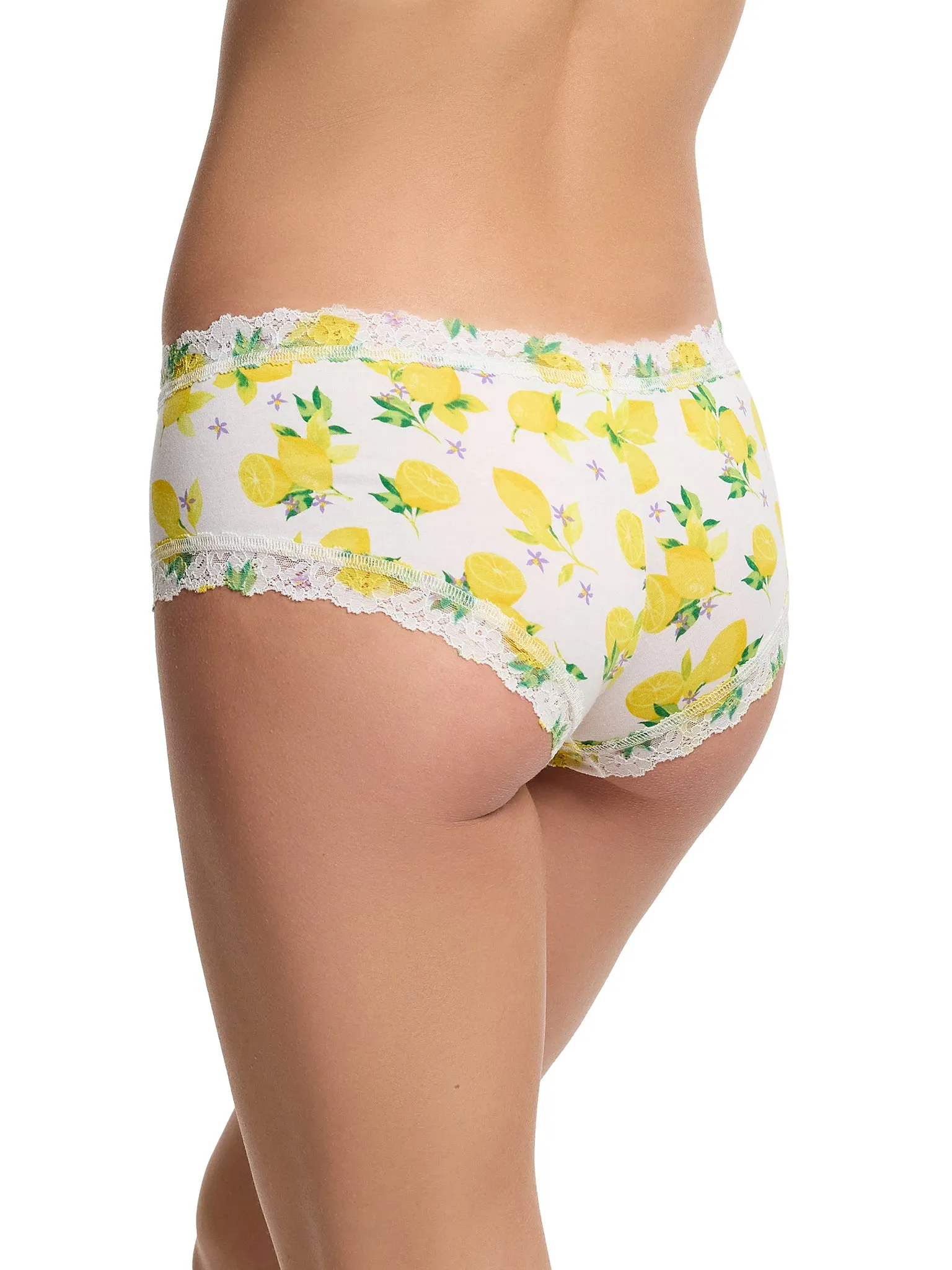 Supima® Cotton Printed Boyshort Make Lemonade Sale sold by Hanky Panky product image thumbnail 3