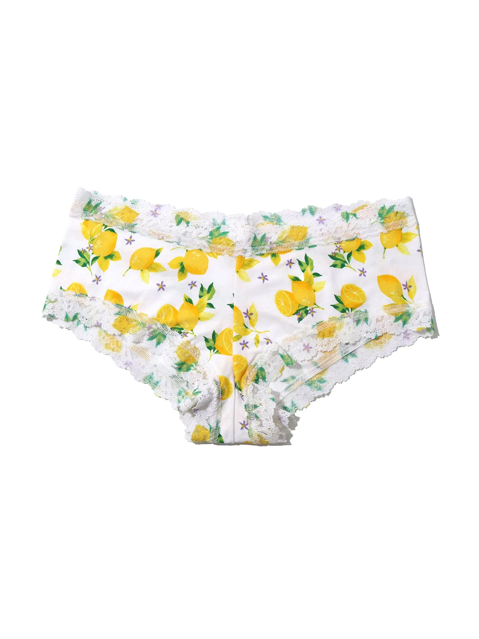 Supima® Cotton Printed Boyshort Make Lemonade Sale sold by Hanky Panky product image thumbnail 4
