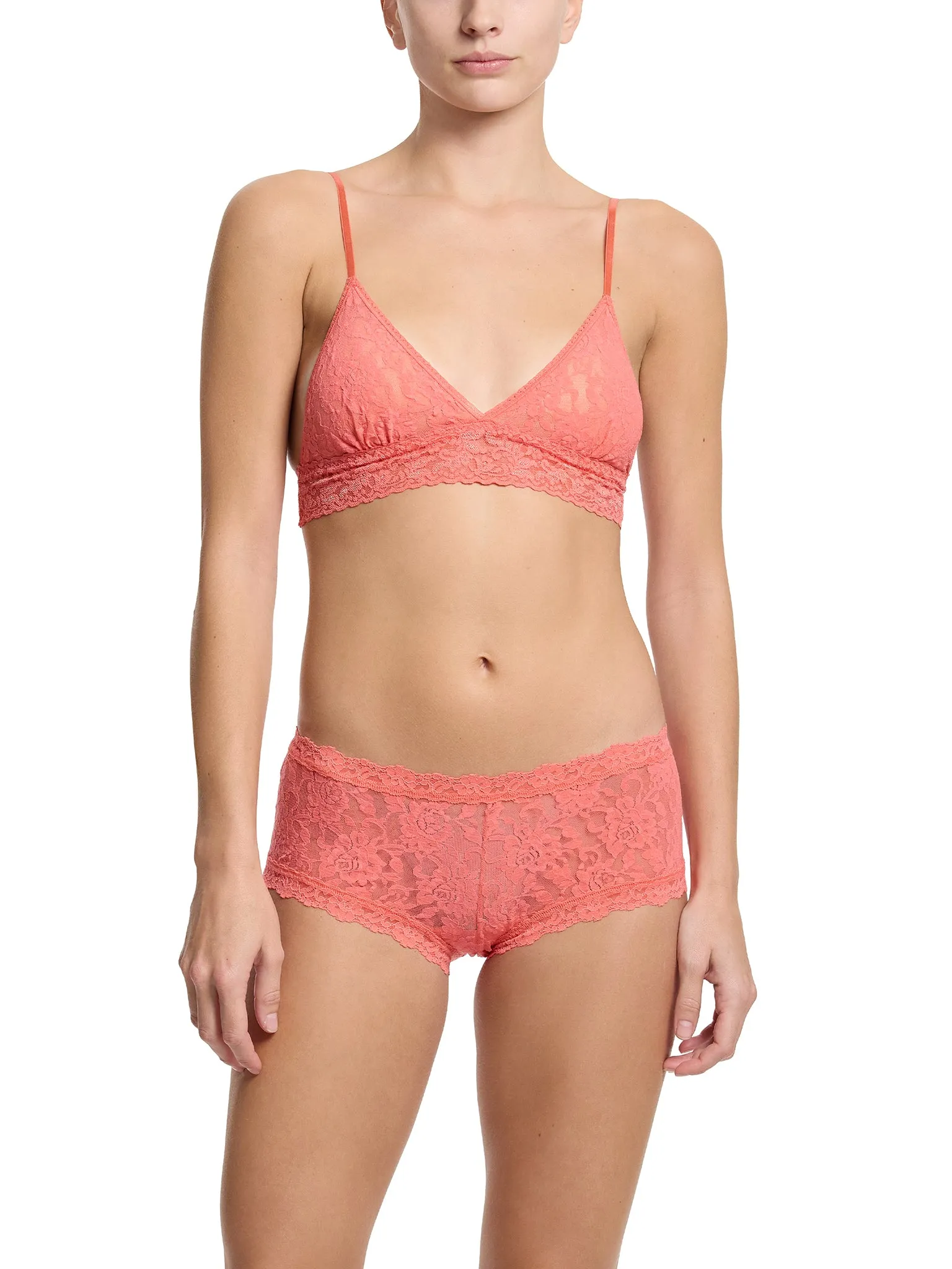 Signature Lace® Boyshort Courageous Coral Sale sold by Hanky Panky product image thumbnail 3