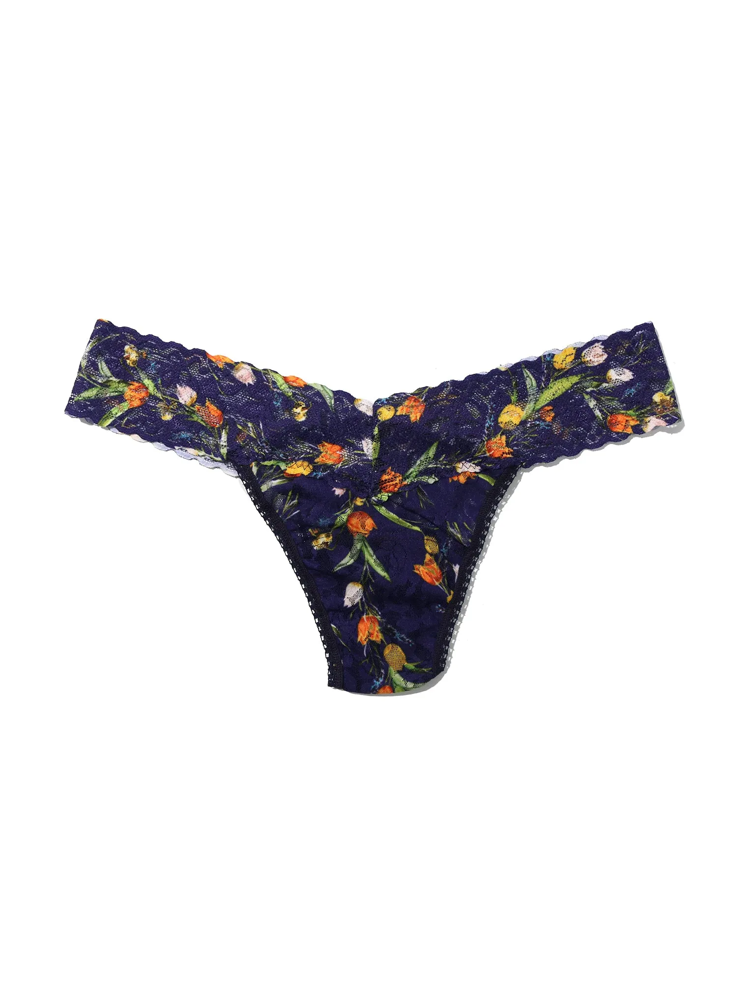 Printed Signature Lace® Low Rise Thong Central Park Sale sold by Hanky Panky product image thumbnail 2