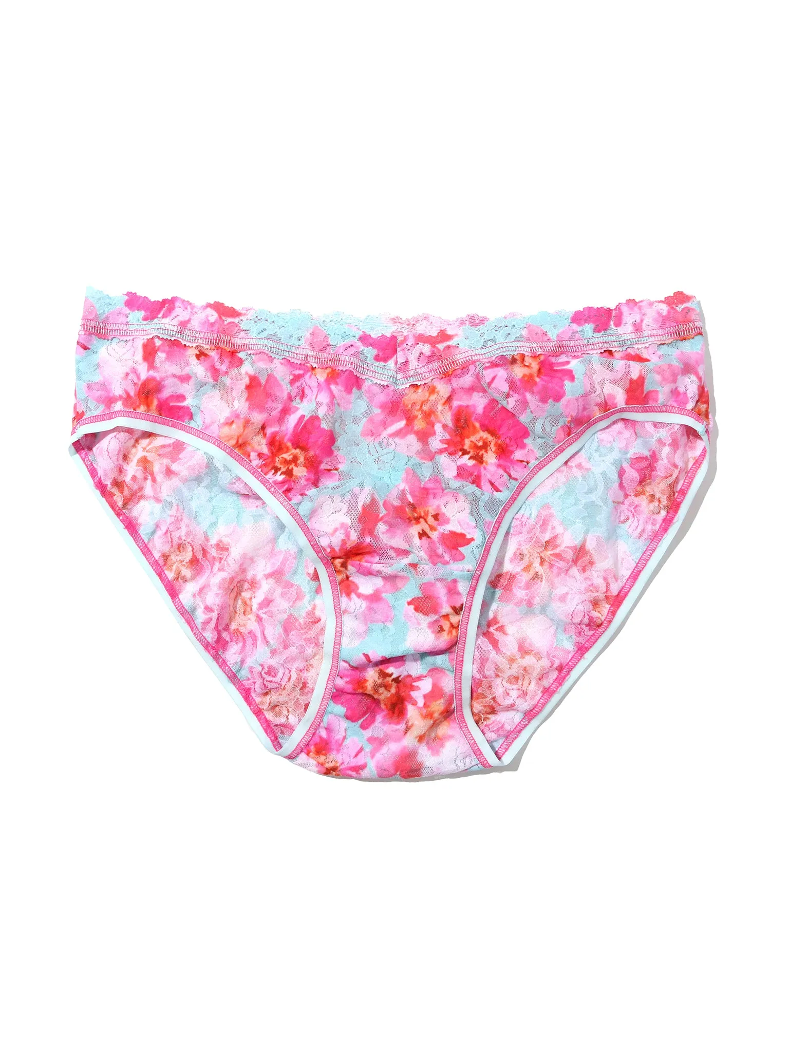 Printed Signature Lace® V-Front High Cut Brief First Bloom Sale sold by Hanky Panky product image thumbnail 4