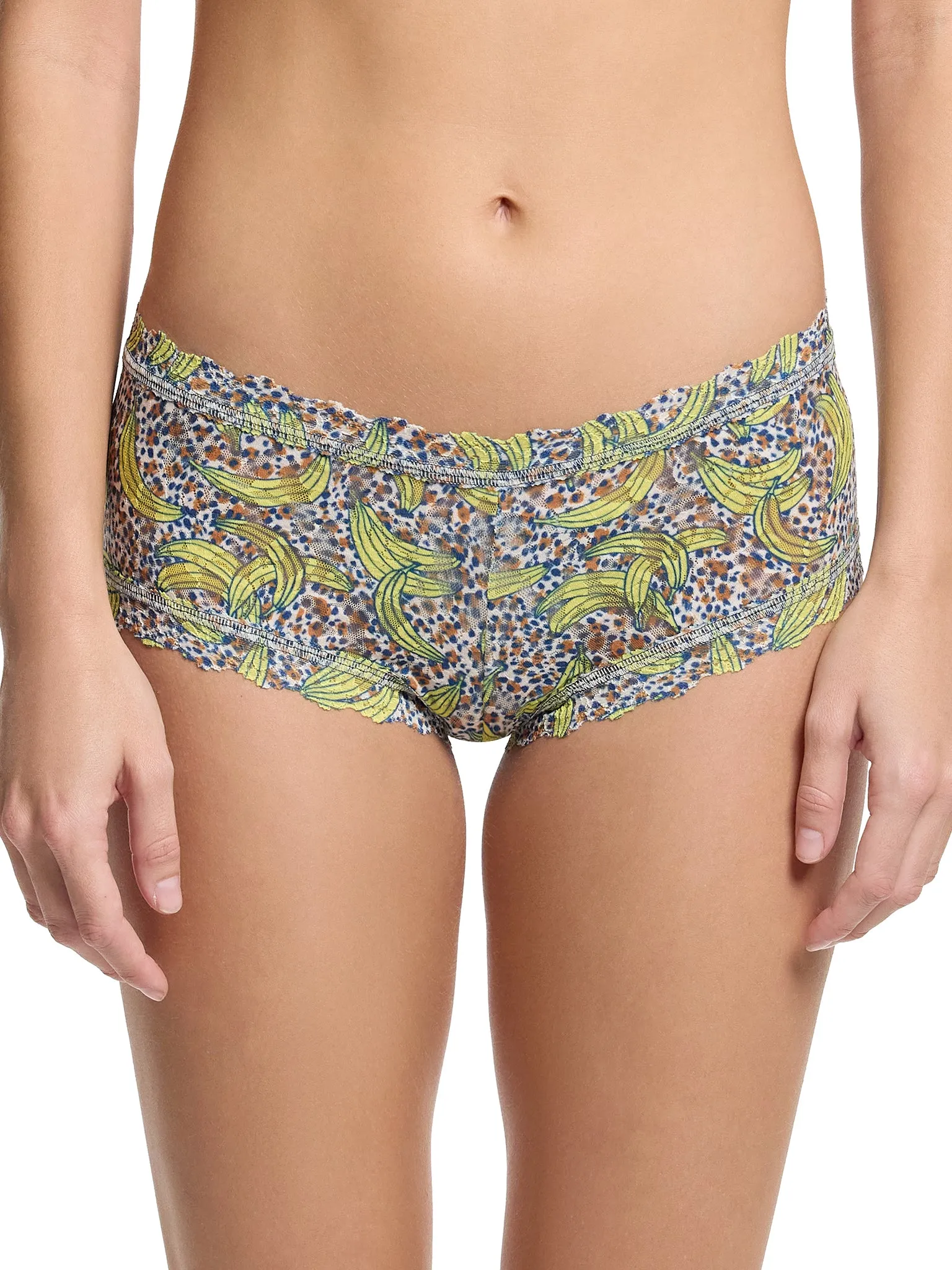 Printed Signature Lace® Boyshort Pick Me Sale sold by Hanky Panky