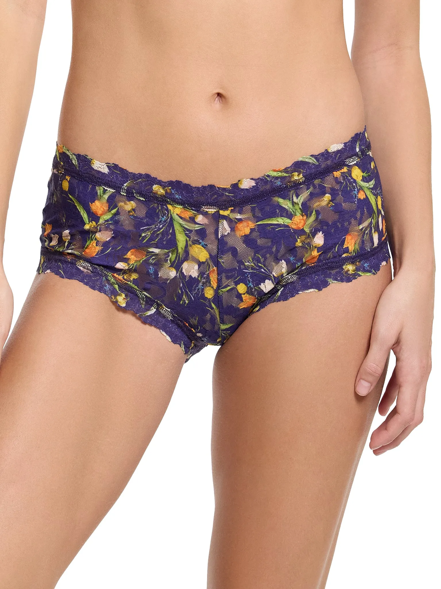 Printed Signature Lace® Boyshort Central Park Sale sold by Hanky Panky