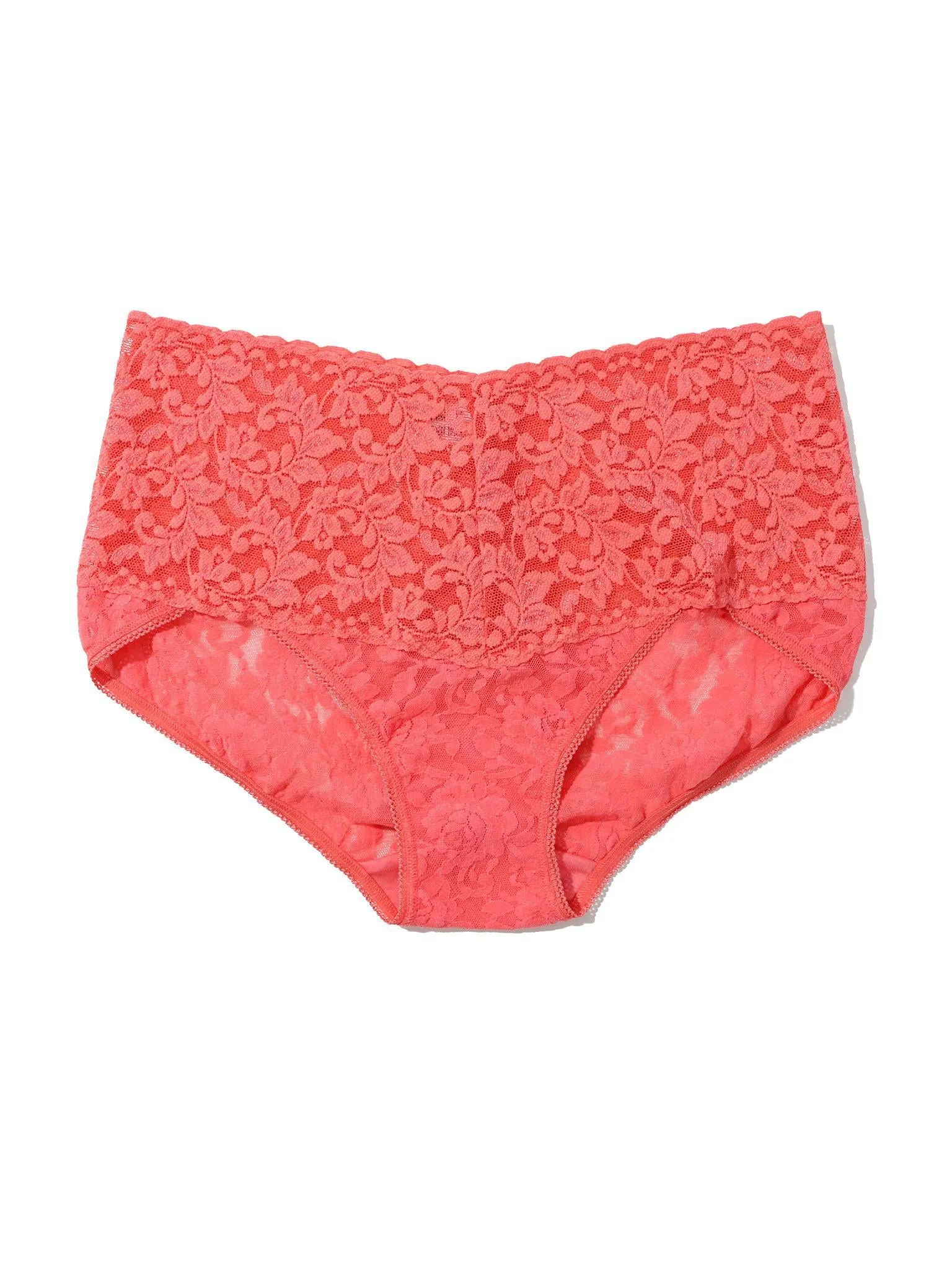 Retro Lace V-Kini Courageous Coral Sale sold by Hanky Panky product image thumbnail 3