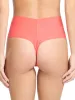 BreatheSoft® High Rise Thong Coral Reef Pink sold by Hanky Panky