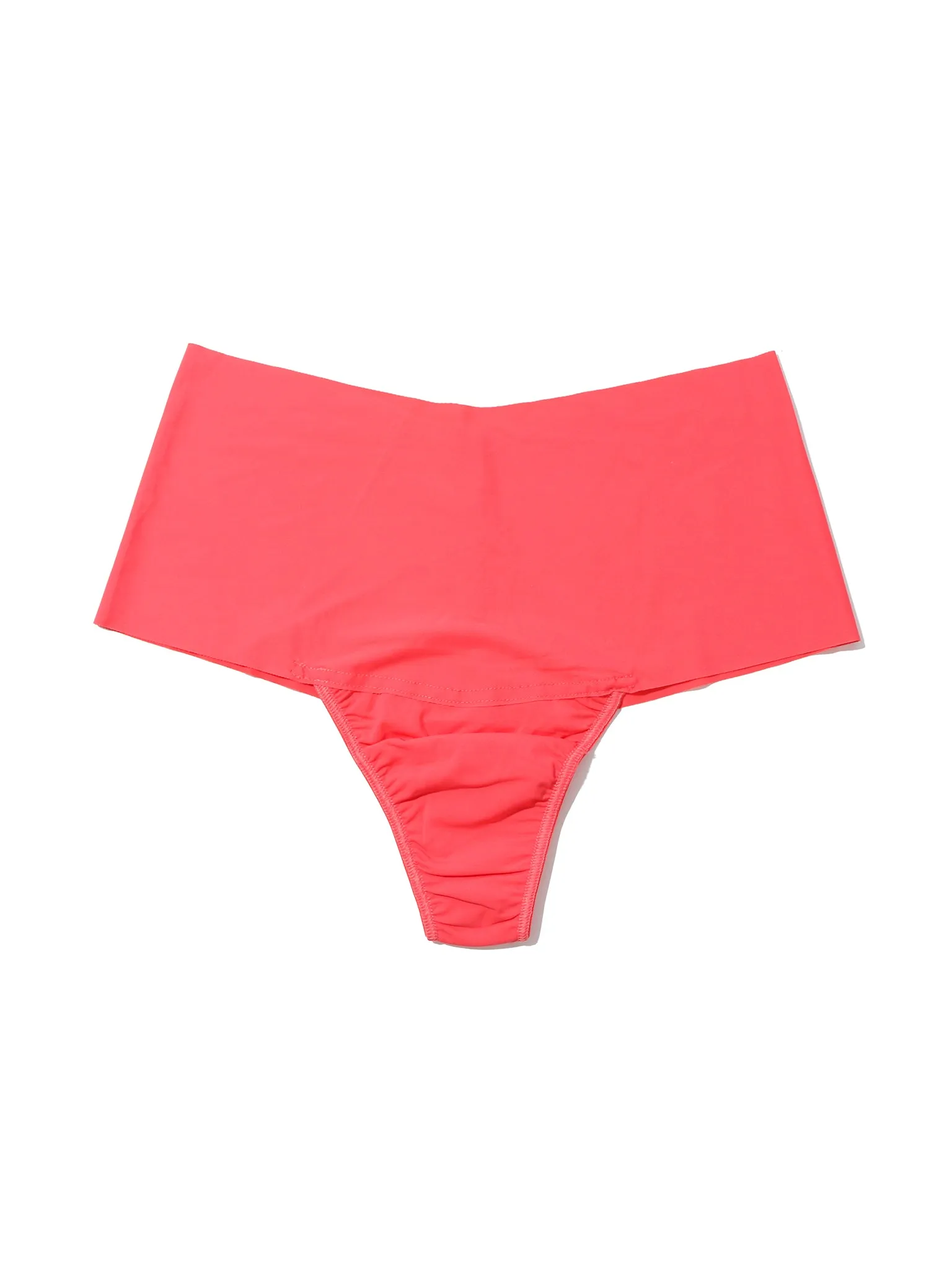 BreatheSoft® High Rise Thong Coral Reef Pink sold by Hanky Panky product image thumbnail 3