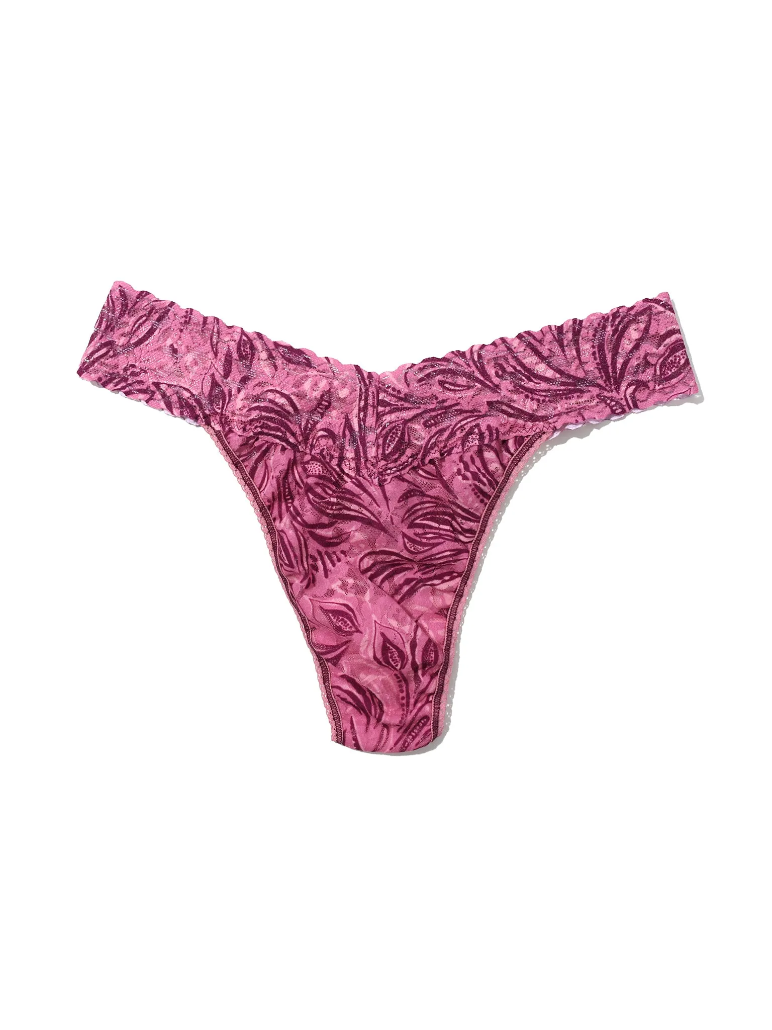 Printed Signature Lace® Original Rise Thong In The Jungle Sale sold by Hanky Panky product image thumbnail 3