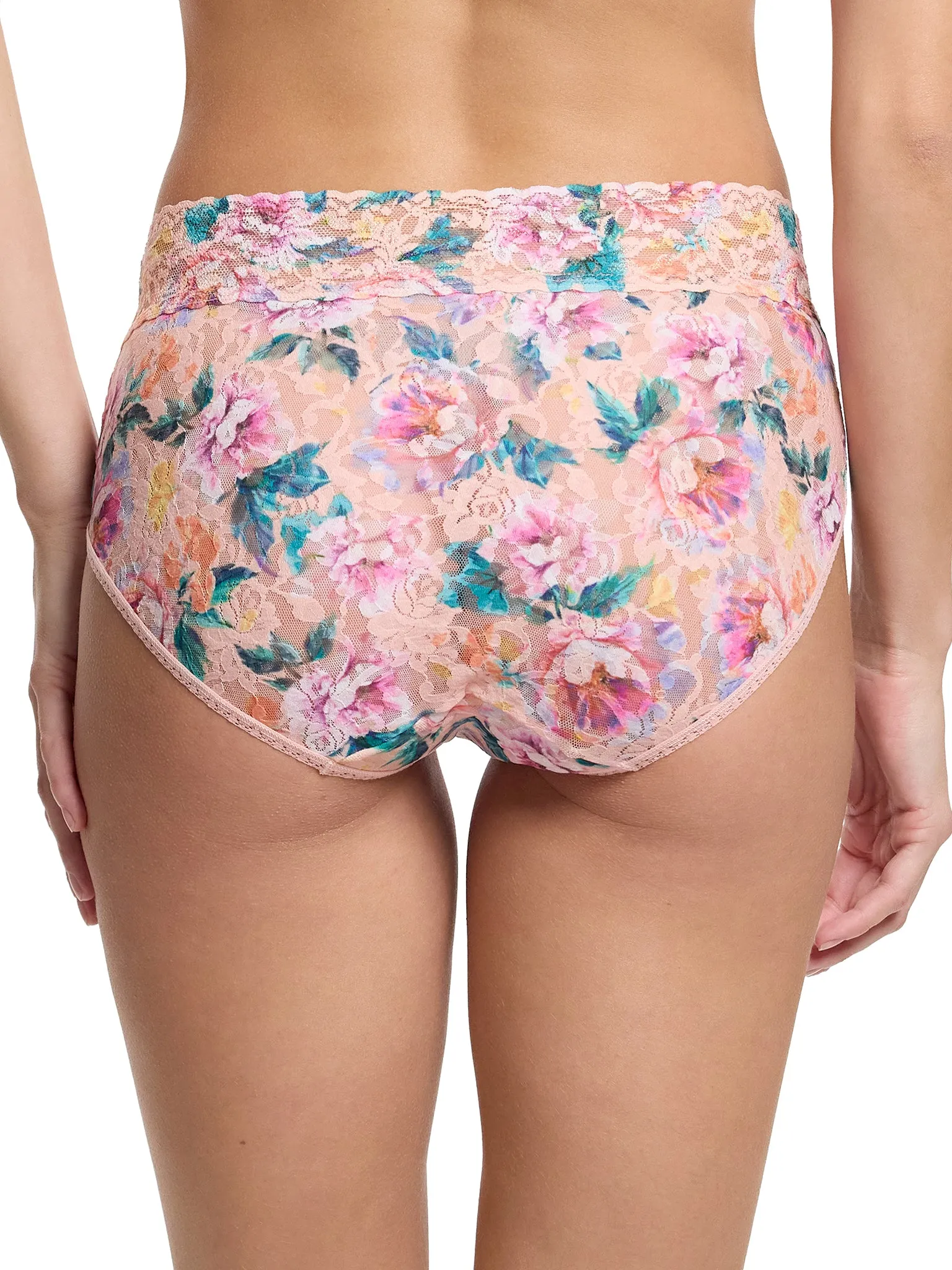 Printed Signature Lace® French Brief Buy Myself Flowers Sale sold by Hanky Panky product image thumbnail 4