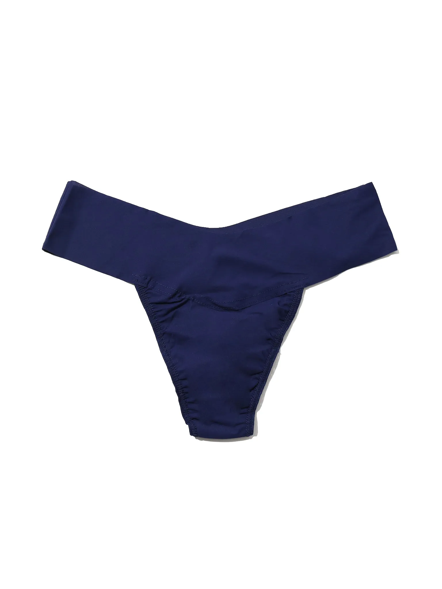 BreatheSoft™ Natural Rise Thong Odyssey Blue sold by Hanky Panky product image thumbnail 3