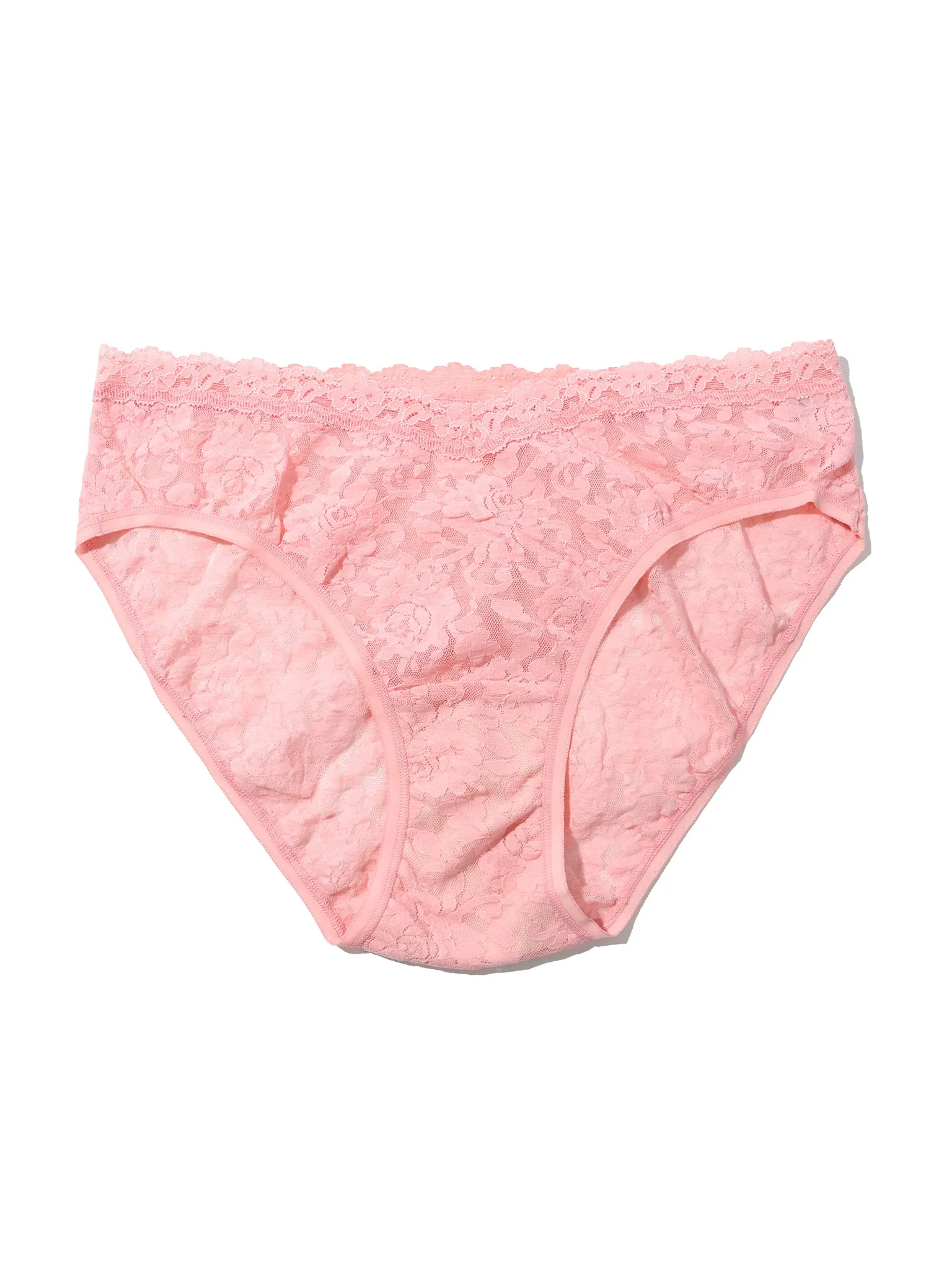 Signature Lace® V-Front High Cut Brief Pretty In Peach Pink Sale sold by Hanky Panky product image thumbnail 3