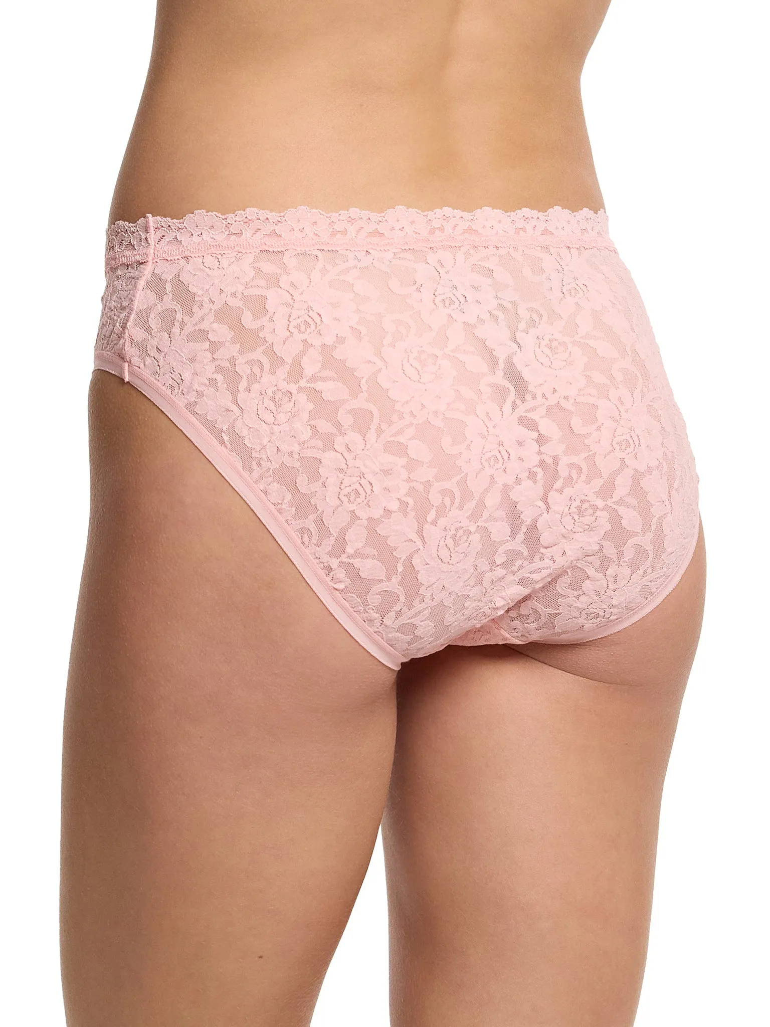 Signature Lace® V-Front High Cut Brief Pretty In Peach Pink Sale sold by Hanky Panky product image thumbnail 2