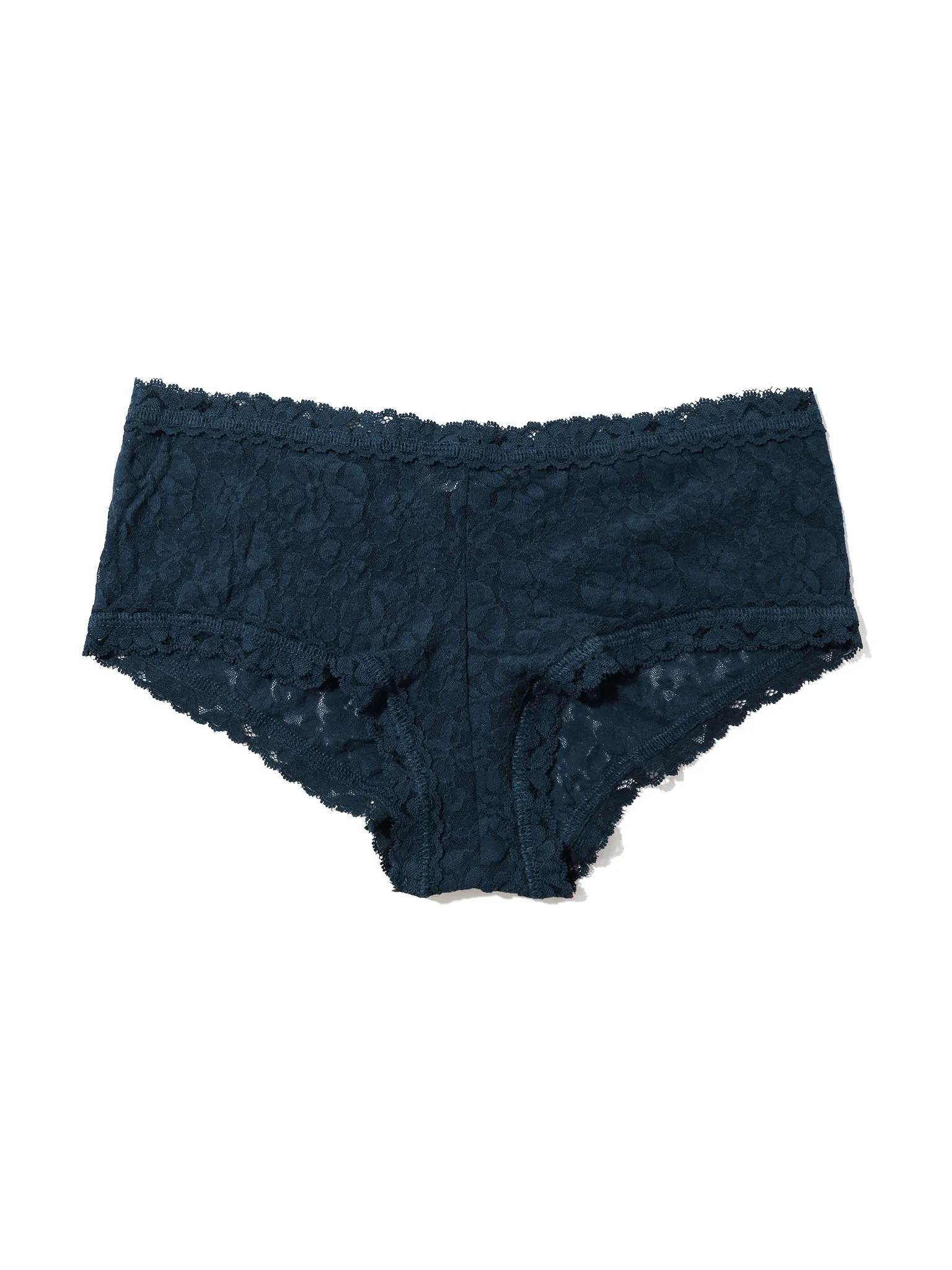 Flora Lace Boyshort Night Owl Blue Sale sold by Hanky Panky product image thumbnail 3
