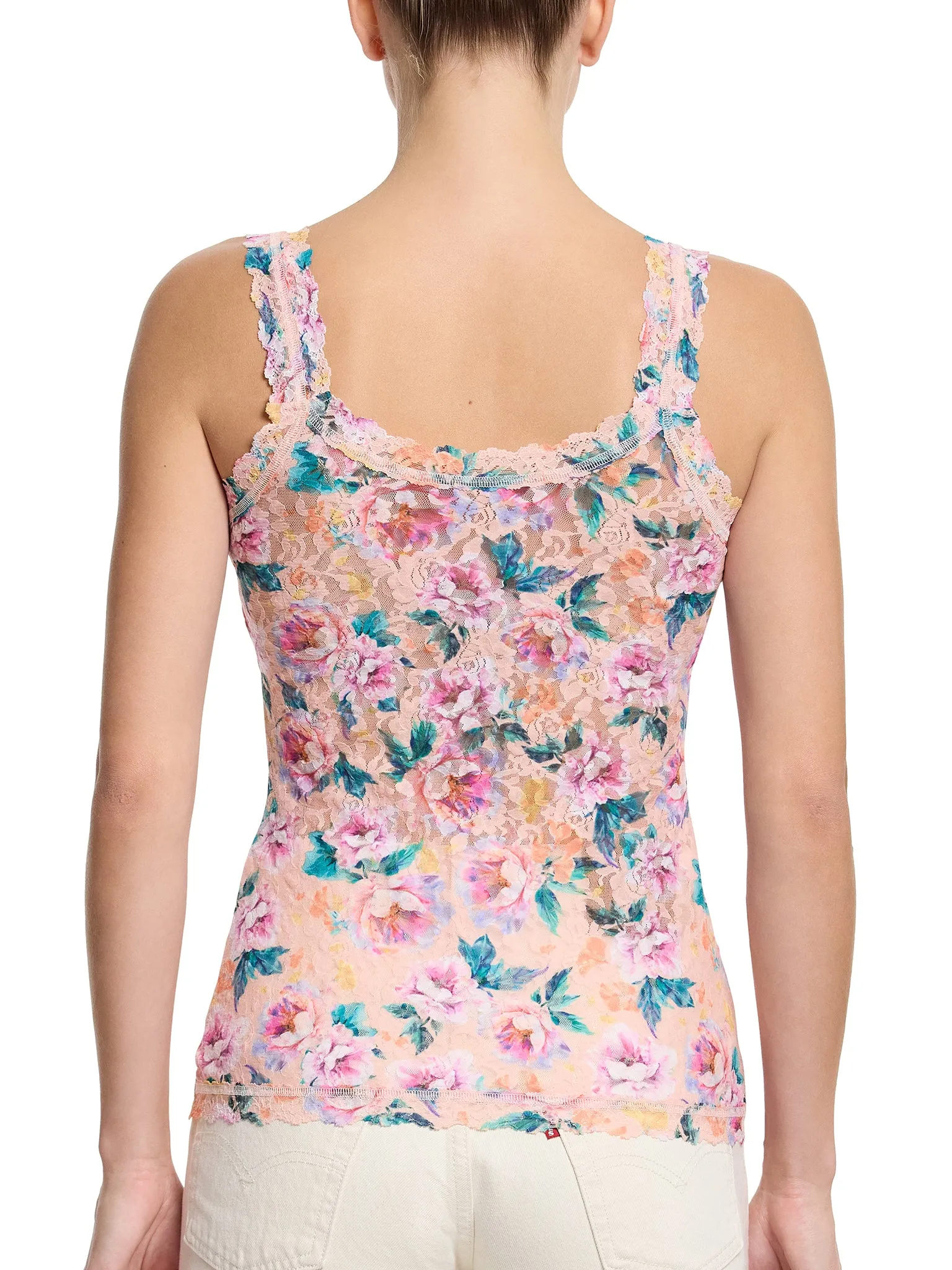 Printed Signature Lace® Classic Cami Buy Myself Flowers Sale sold by Hanky Panky product image thumbnail 2