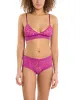 Flora Lace Boyshort Picking Plums Pink sold by Hanky Panky