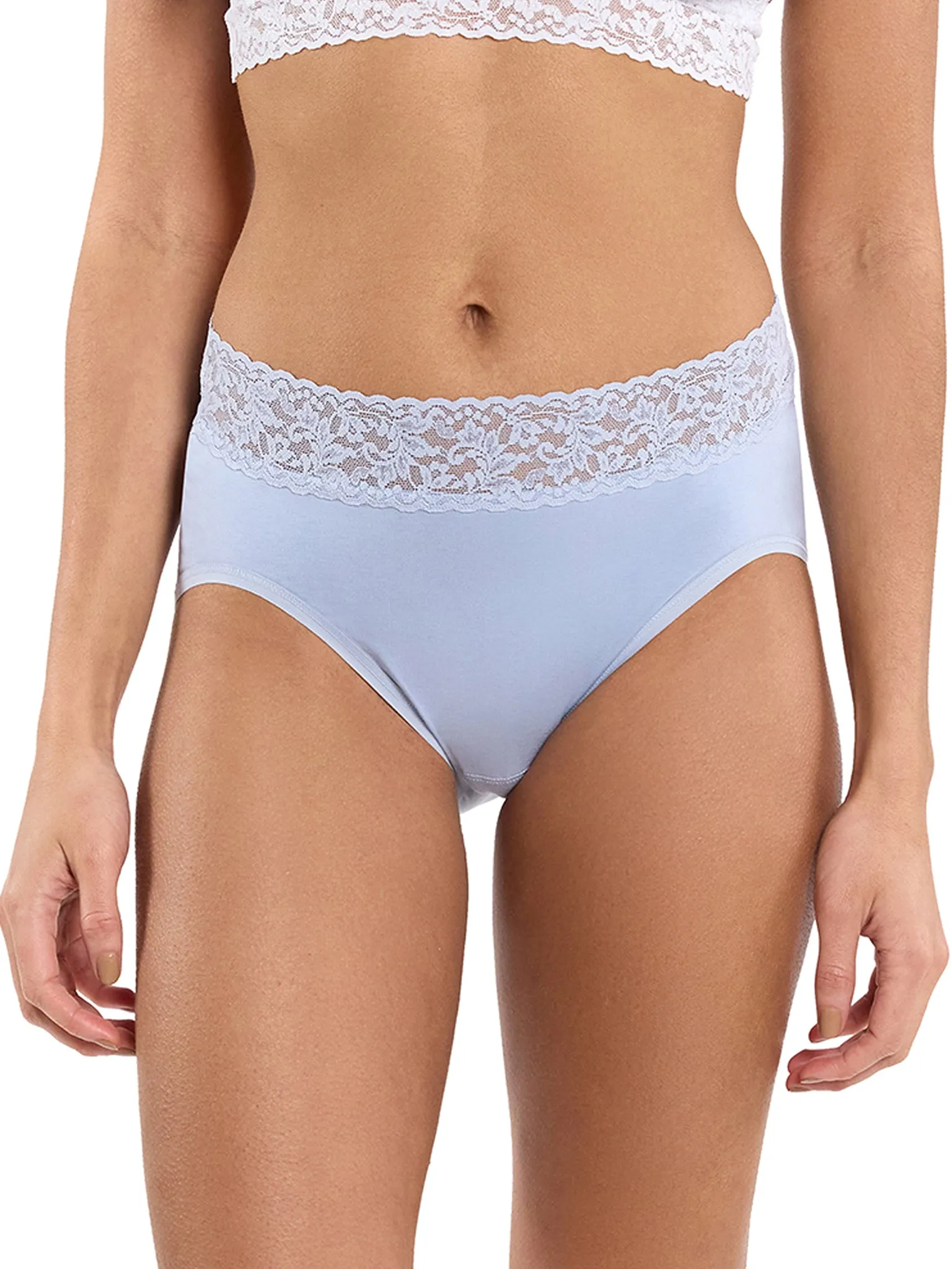 Supima® Cotton French Brief Dove Grey Sale sold by Hanky Panky
