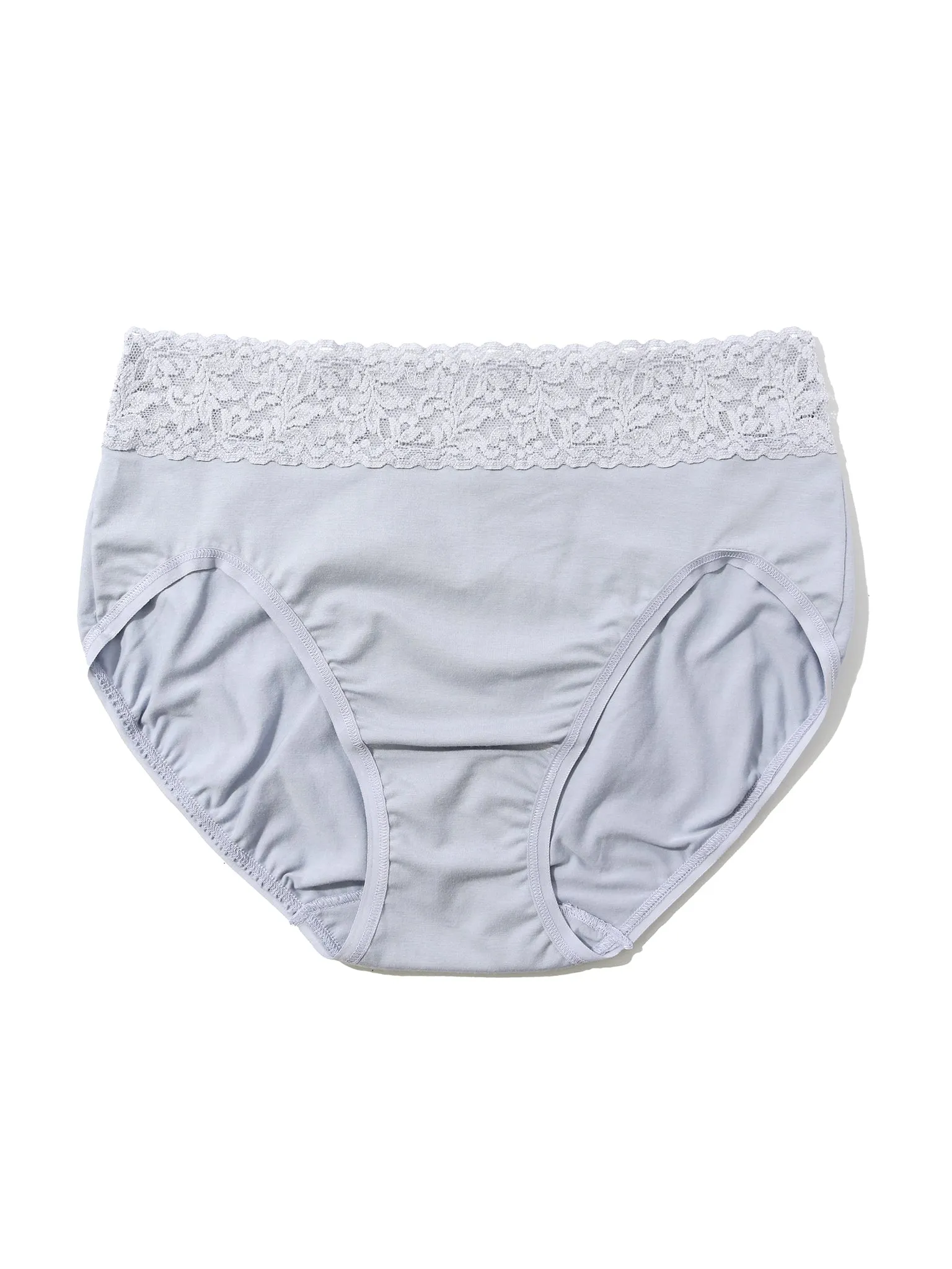 Supima® Cotton French Brief Dove Grey Sale sold by Hanky Panky product image thumbnail 4