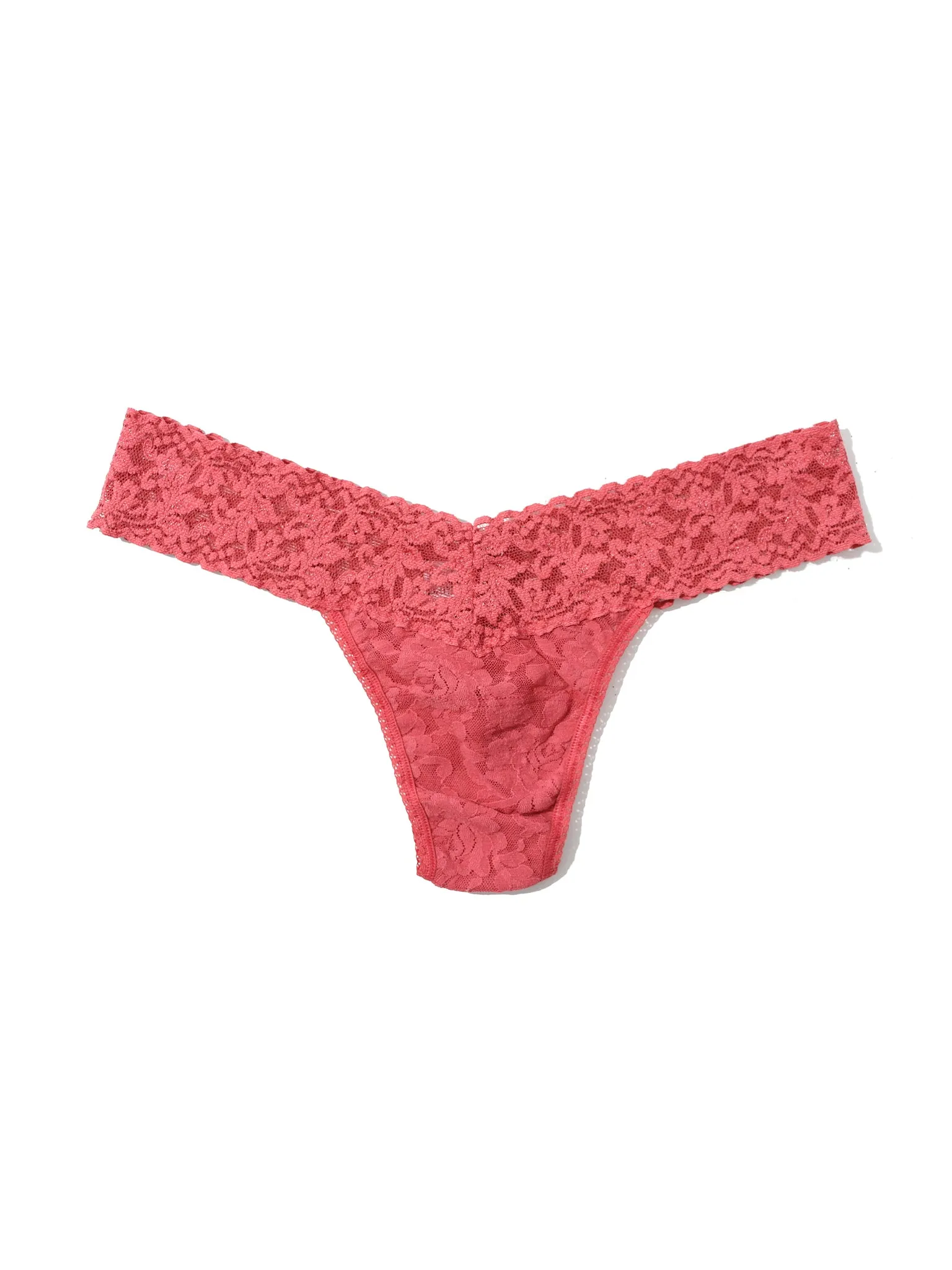 4911® Signature Lace® Low Rise Thong Naples Red sold by Hanky Panky product image thumbnail 4