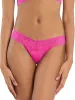 Signature Lace® Low Rise Thong Marmalade Pink sold by Hanky Panky