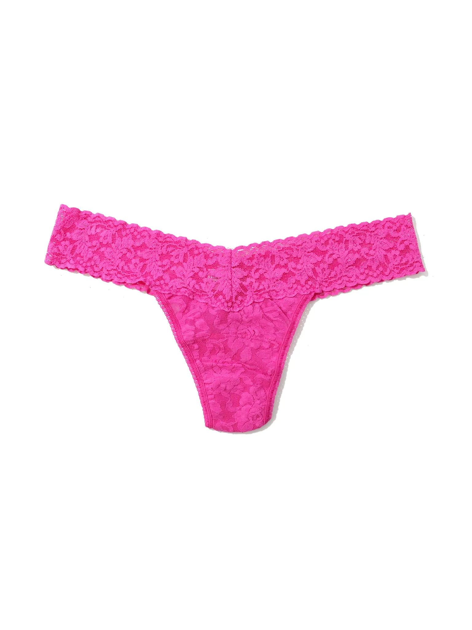 4911 Signature Lace® Low Rise Thong Marmalade Pink - Black Friday Sale sold by Hanky Panky product image thumbnail 4
