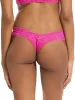 Signature Lace® Low Rise Thong Marmalade Pink sold by Hanky Panky