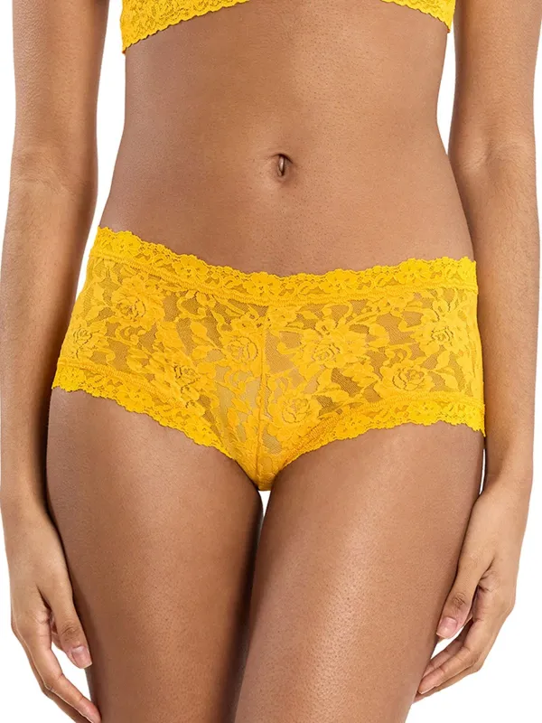 Signature Lace® Boyshort Tuscan Sun Orange Sale sold by Hanky Panky