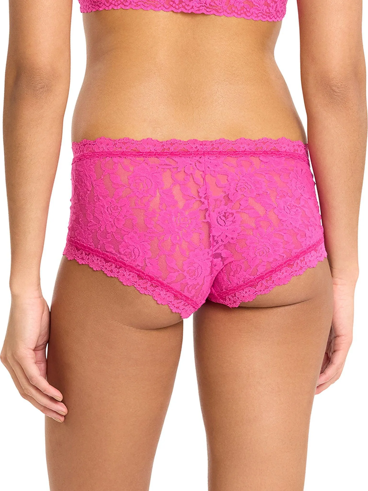 Signature Lace® Boyshort Marmalade Pink Sale sold by Hanky Panky product image thumbnail 2