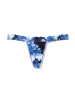 Printed Signature Lace® G-String Such A Blur Blue Sale sold by Hanky Panky