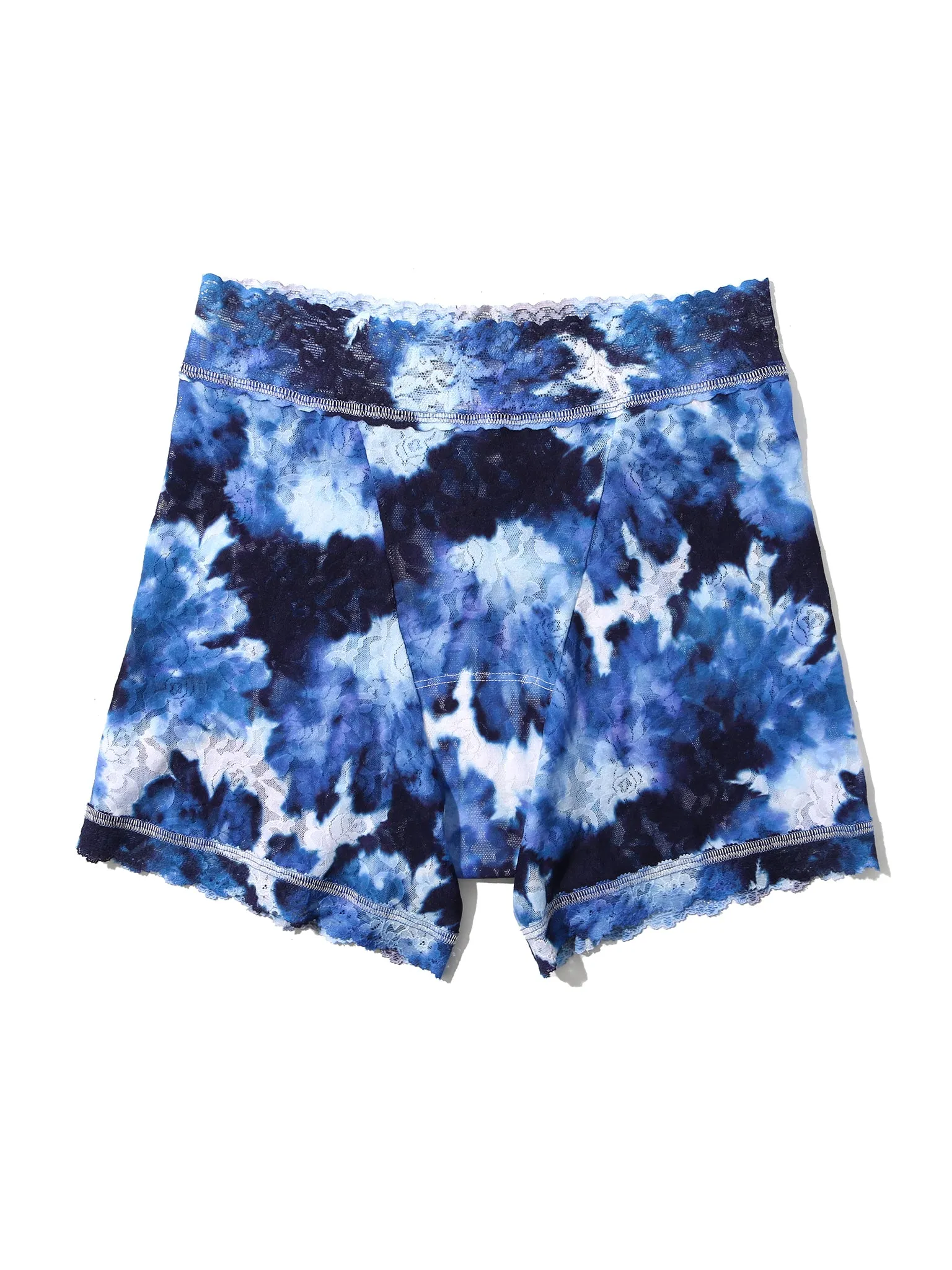 Printed Signature Lace® Boxer Brief Such A Blur Blue Sale sold by Hanky Panky product image thumbnail 4