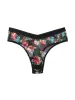 Mesh High Cut Thong Botanic Romantic sold by Hanky Panky