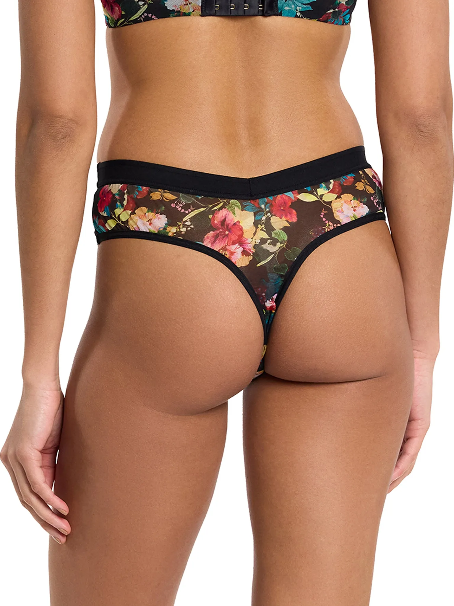 Mesh High Cut Thong Botanic Romantic sold by Hanky Panky product image thumbnail 2