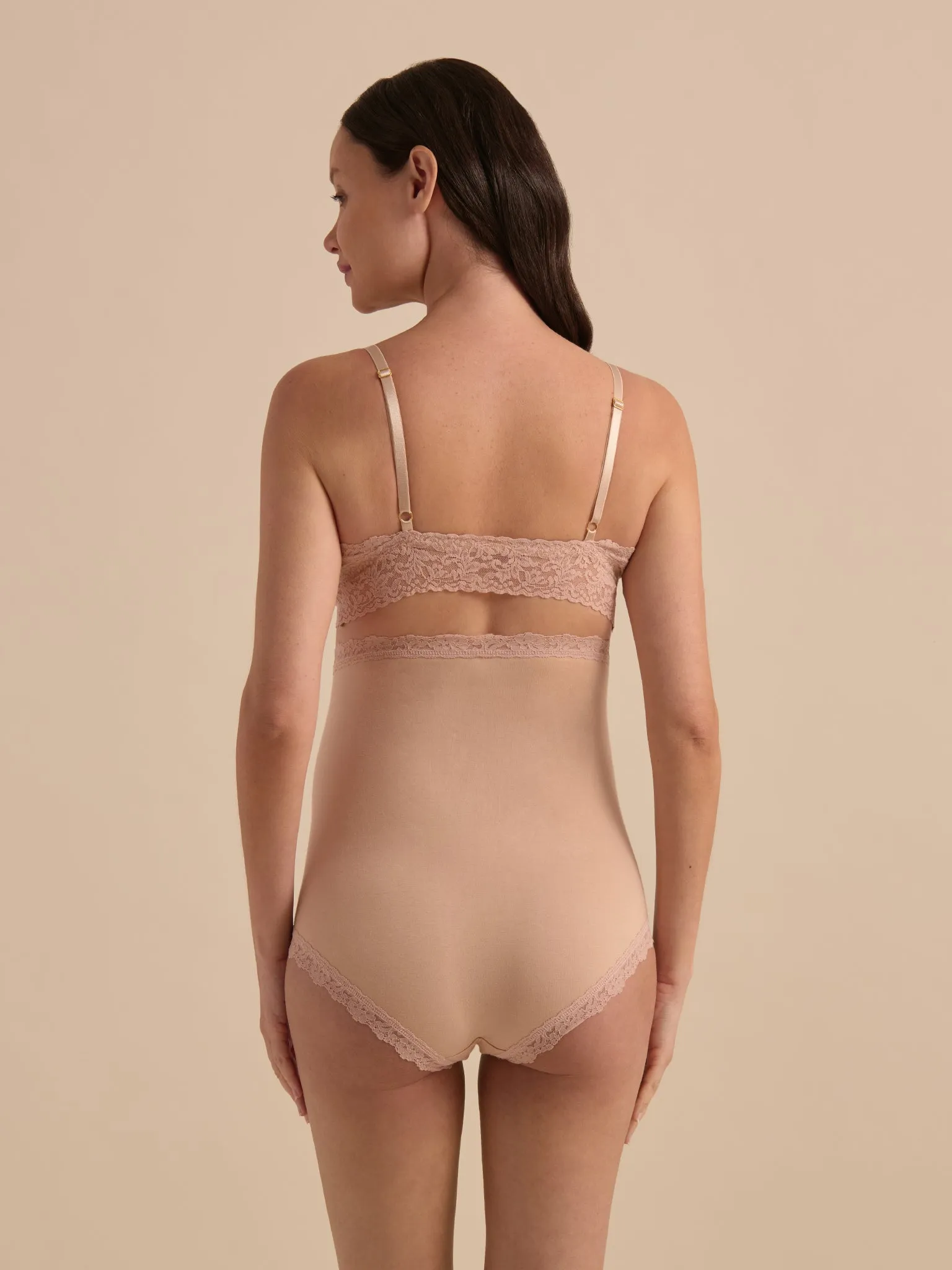 Supima Cotton® Nursing Bralette Chai Sale sold by Hanky Panky product image thumbnail 4