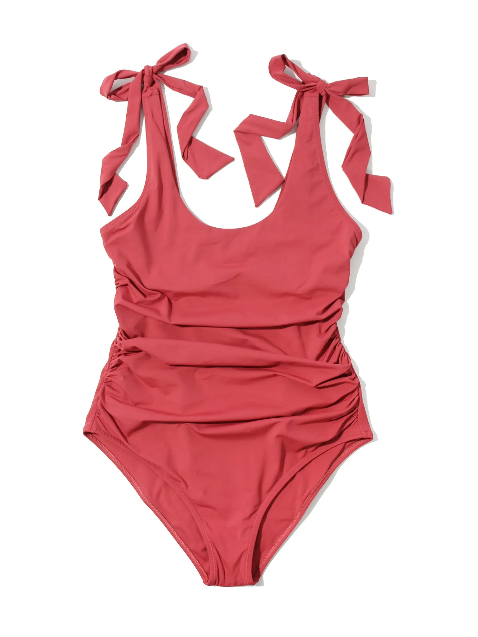 Ruched Bow One Piece Sunbaked Red Sale sold by Hanky Panky product image thumbnail 2