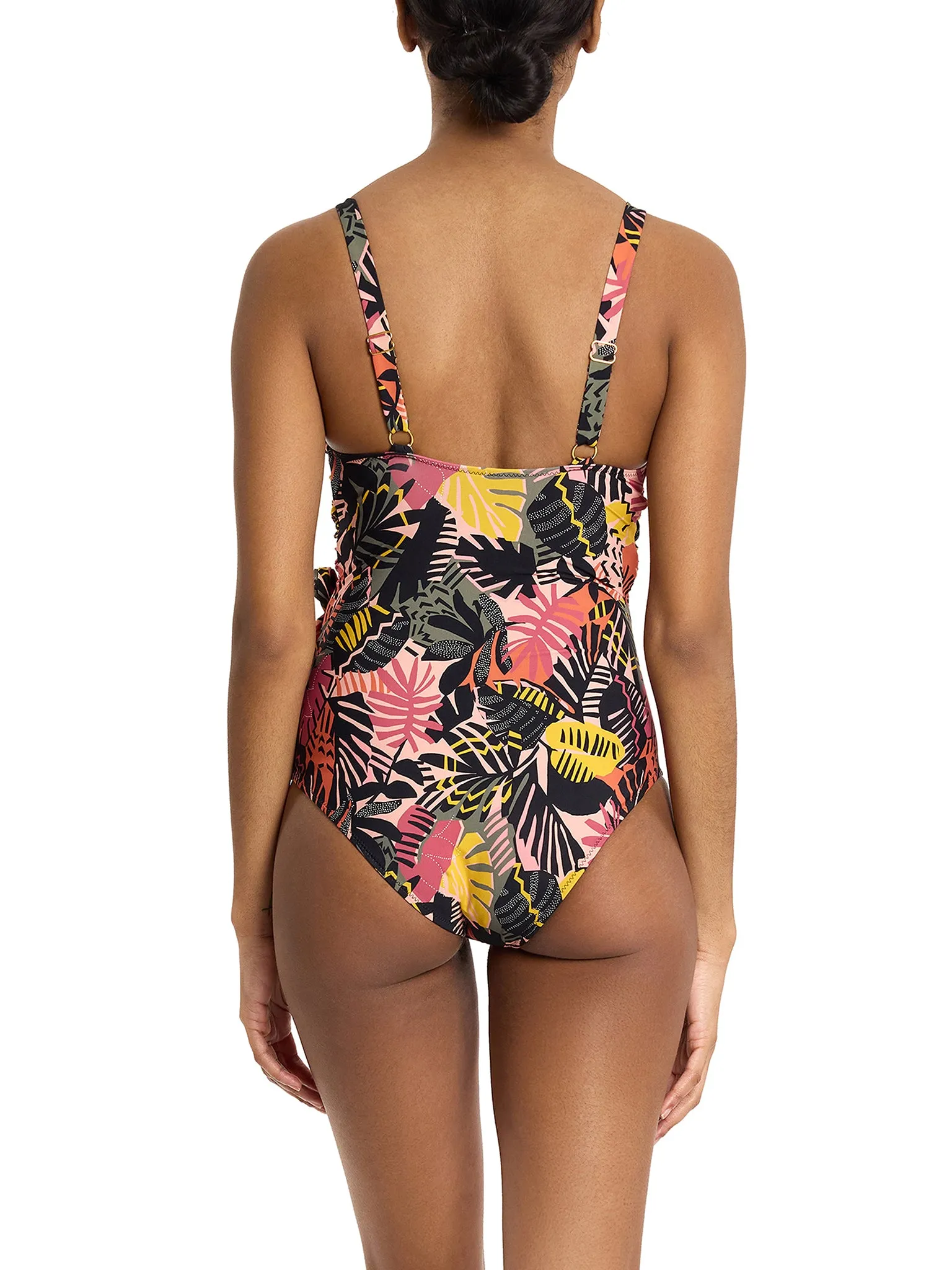 Wide Strap Wrap One Piece Swimsuit Palm Springs Sale sold by Hanky Panky product image thumbnail 3