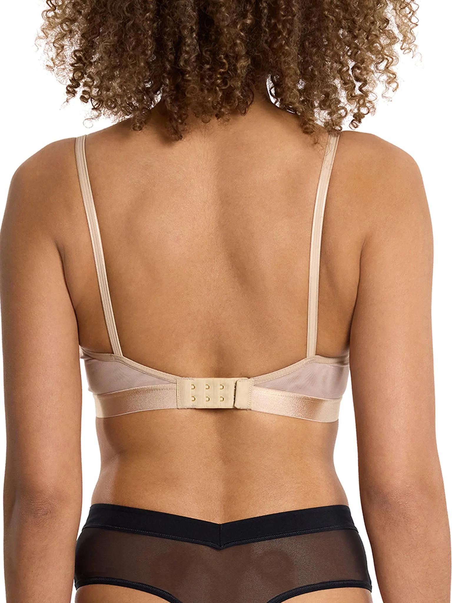 Mesh Triangle Bralette Chai Sale sold by Hanky Panky product image thumbnail 2