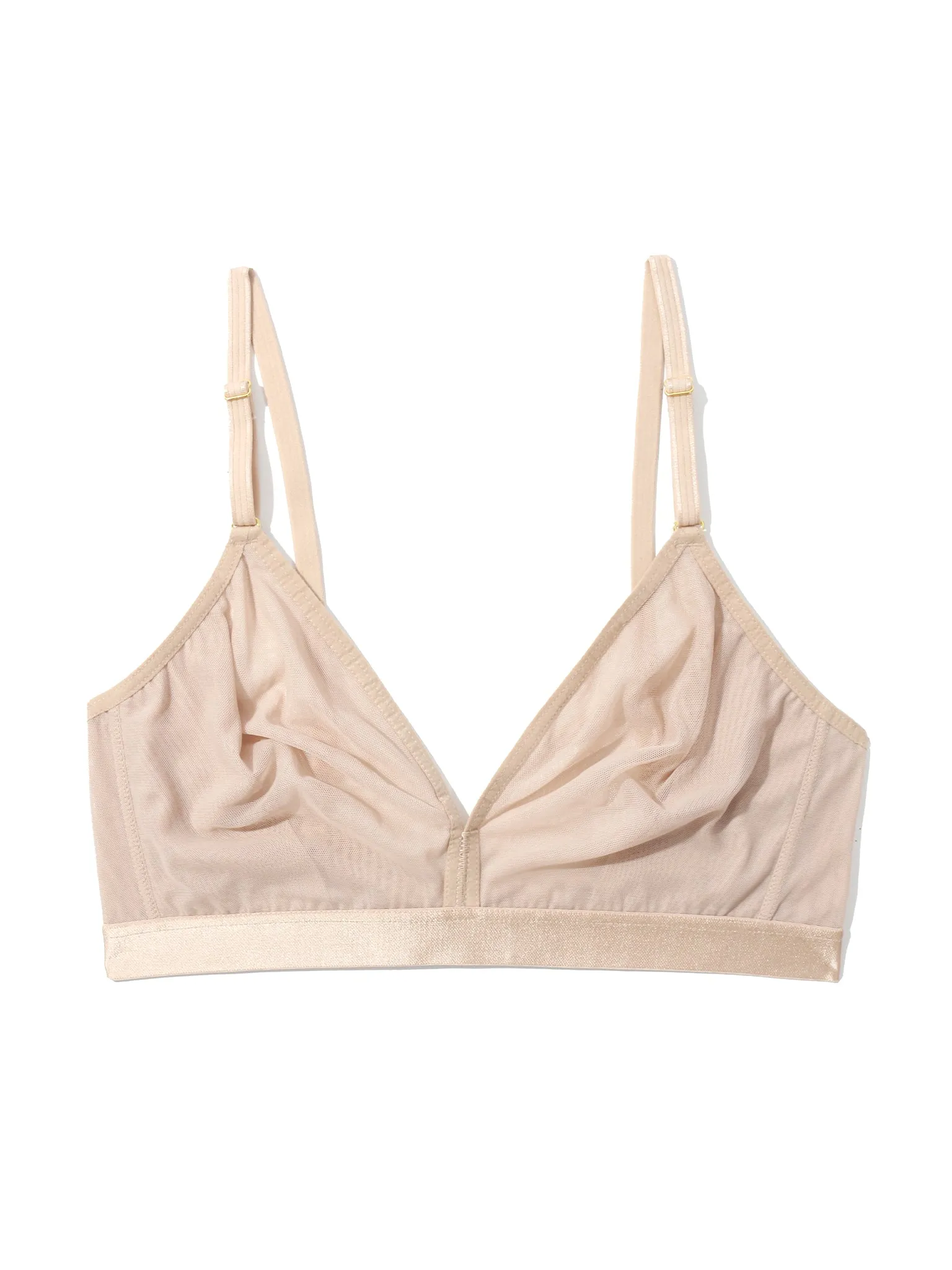 Mesh Triangle Bralette Chai Sale sold by Hanky Panky product image thumbnail 4