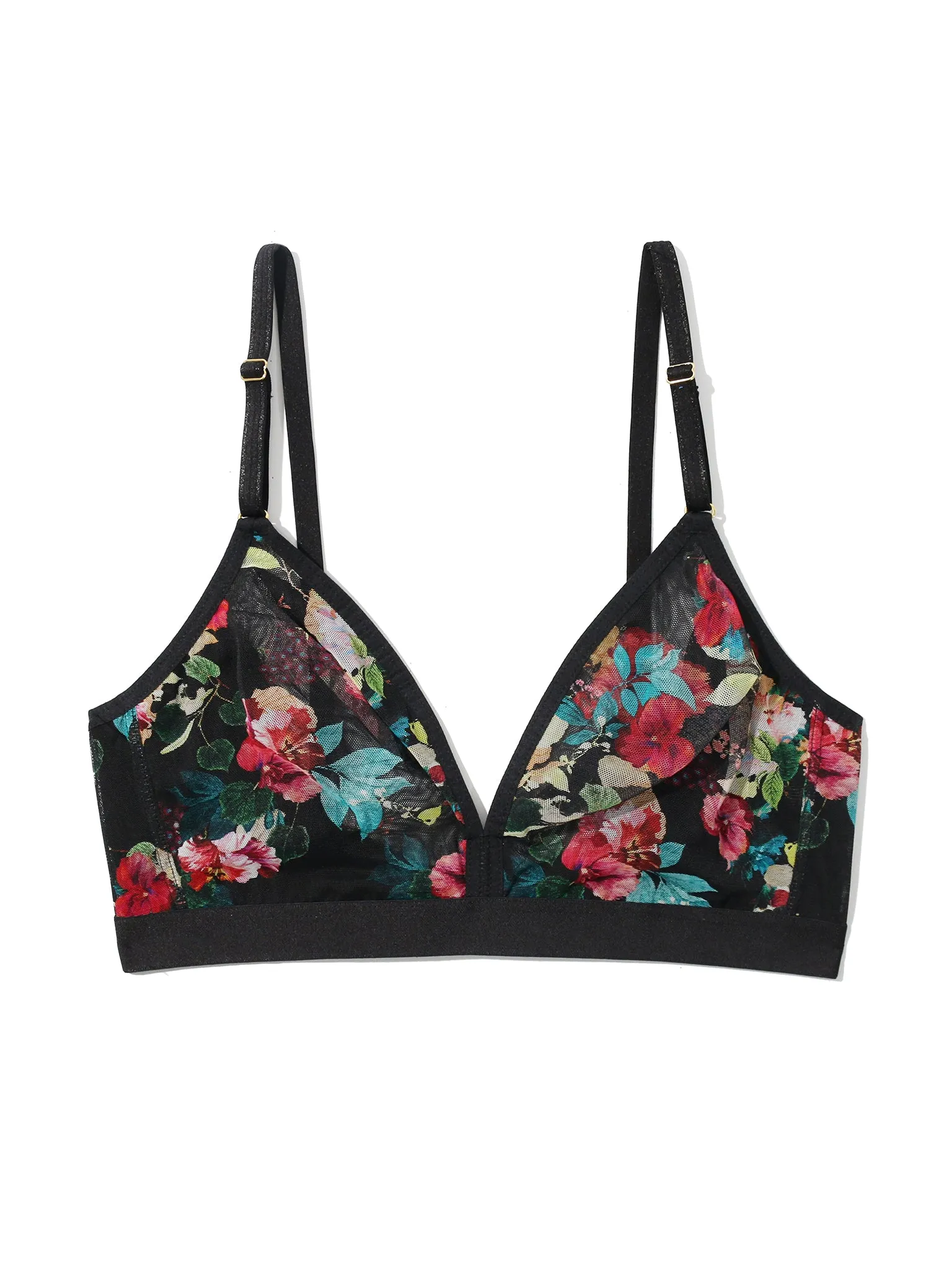 Mesh Triangle Bralette Botanic Romantic Sale sold by Hanky Panky product image thumbnail 5
