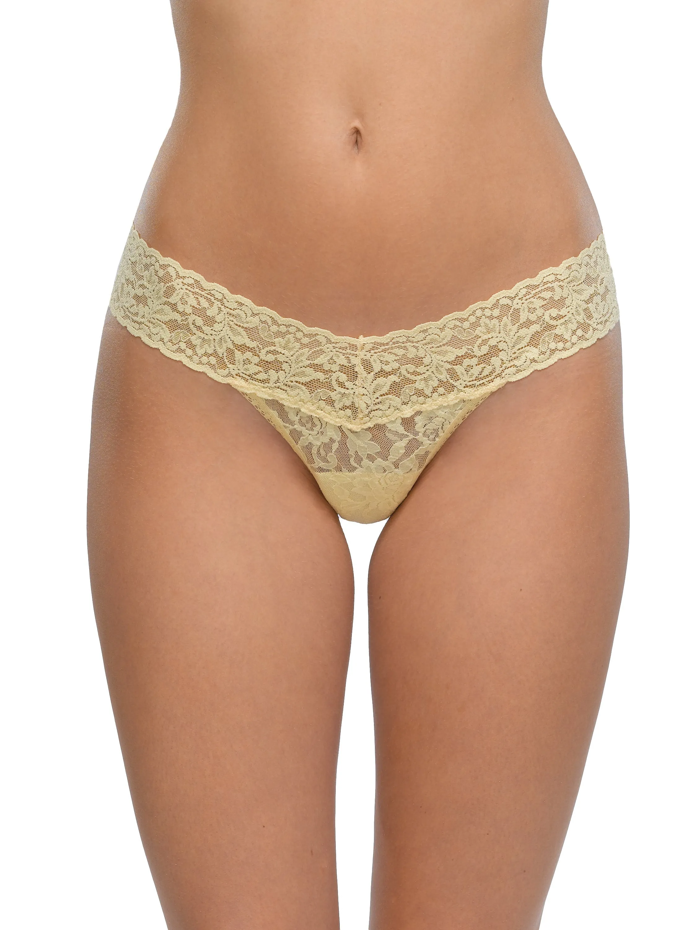 5 Pack Signature Lace Low Rise Thongs sold by Hanky Panky product image thumbnail 3