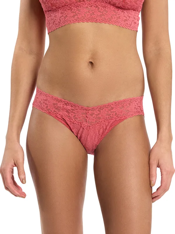 Signature Lace® V-Kini Naples Red Sale sold by Hanky Panky