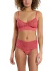 Retro Lace Thong Naples Red sold by Hanky Panky