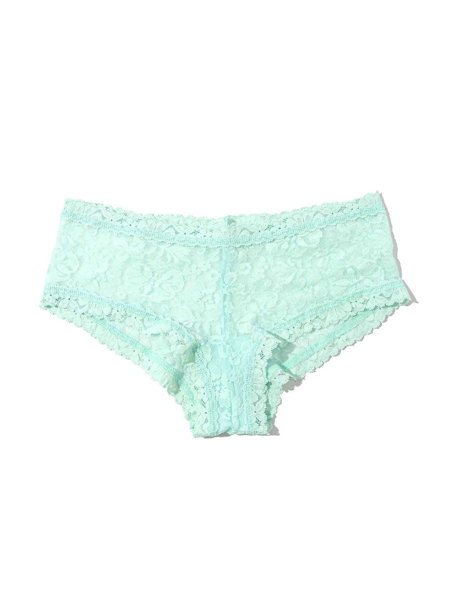 Flora Lace Boyshort Mint Tea Green Sale sold by Hanky Panky product image thumbnail 3