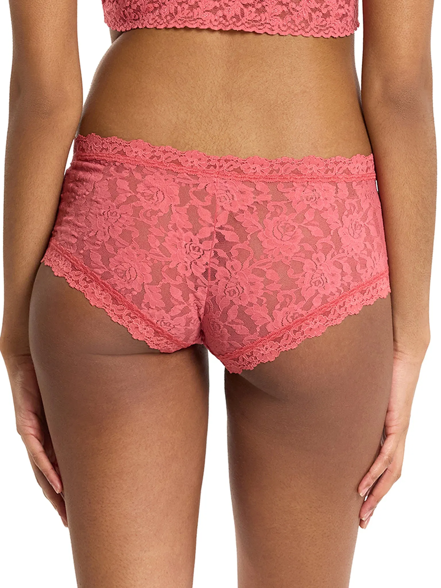 Signature Lace® Boyshort Naples Red Sale sold by Hanky Panky product image thumbnail 2