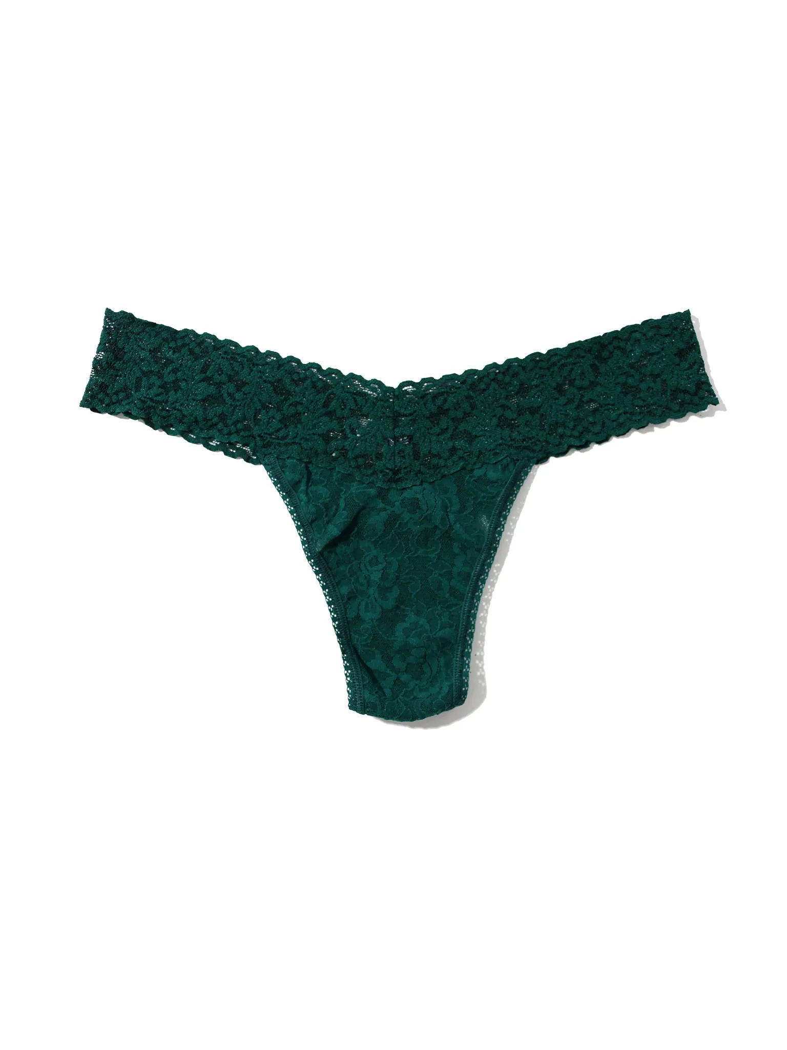 Signature Lace® Low Rise Thong Mountain Green sold by Hanky Panky product image thumbnail 3