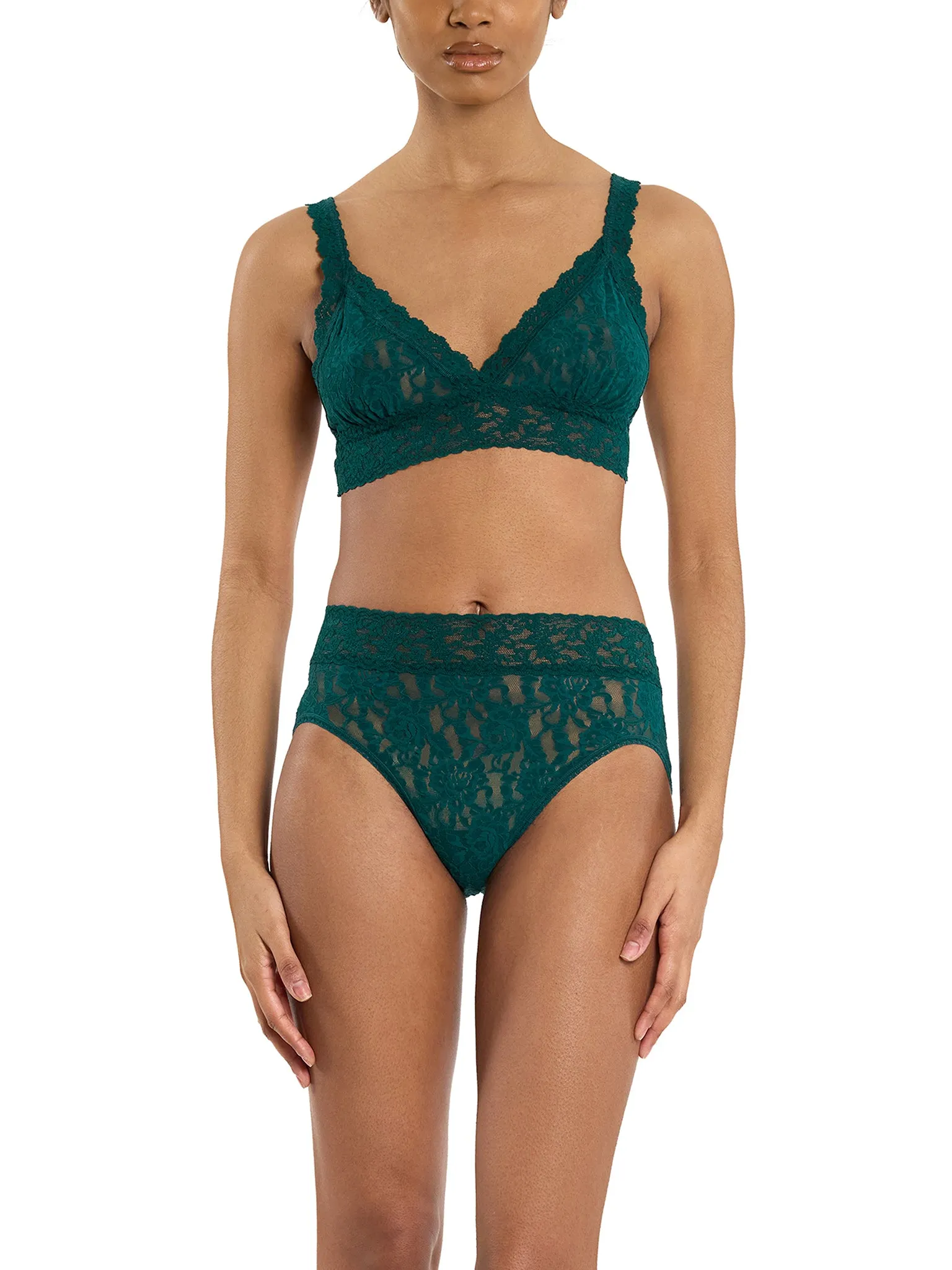 Signature Lace® French Brief Mountain Green Sale sold by Hanky Panky product image thumbnail 3