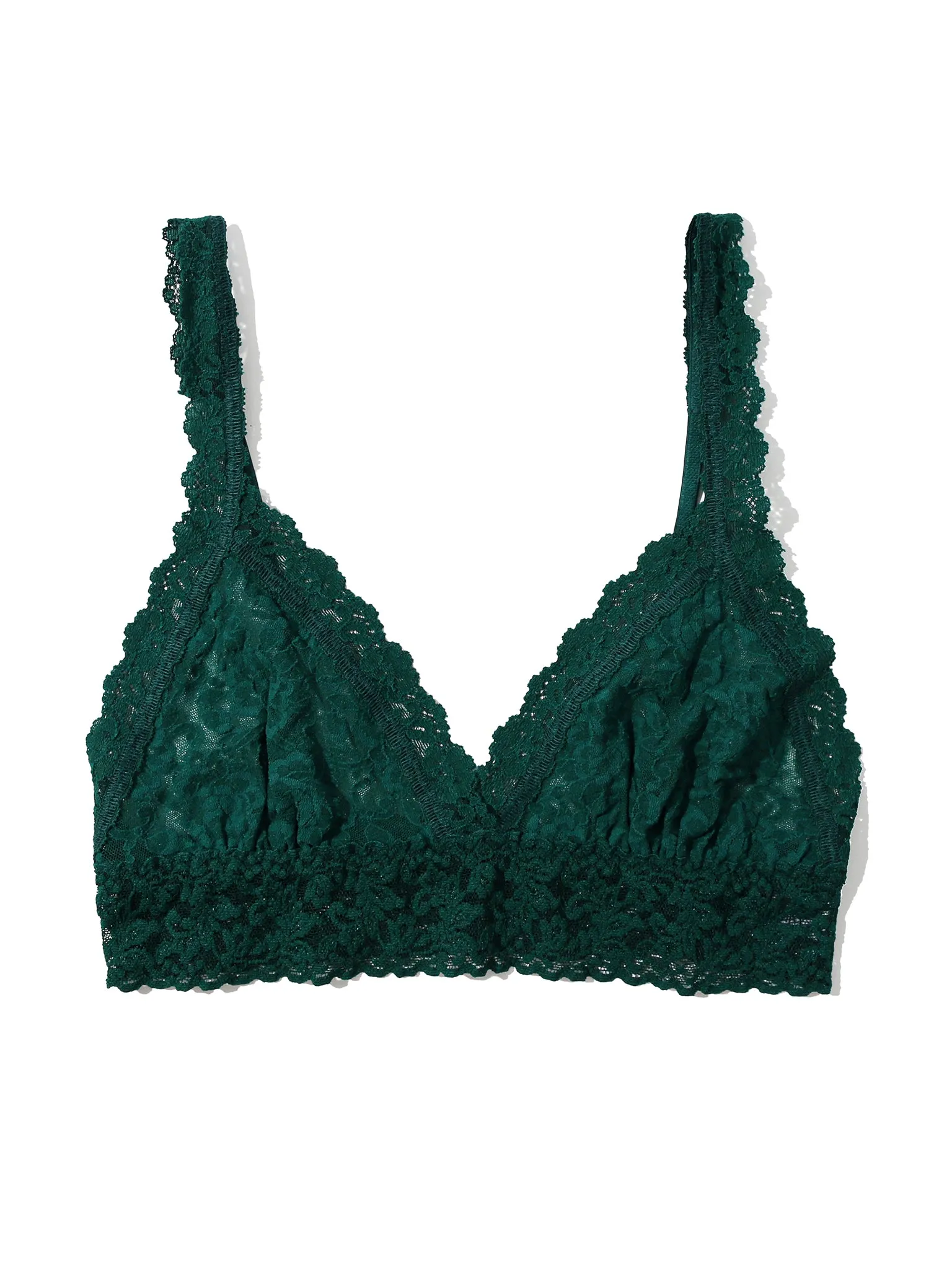 Signature Lace® Crossover Bralette Mountain Green Sale sold by Hanky Panky product image thumbnail 2