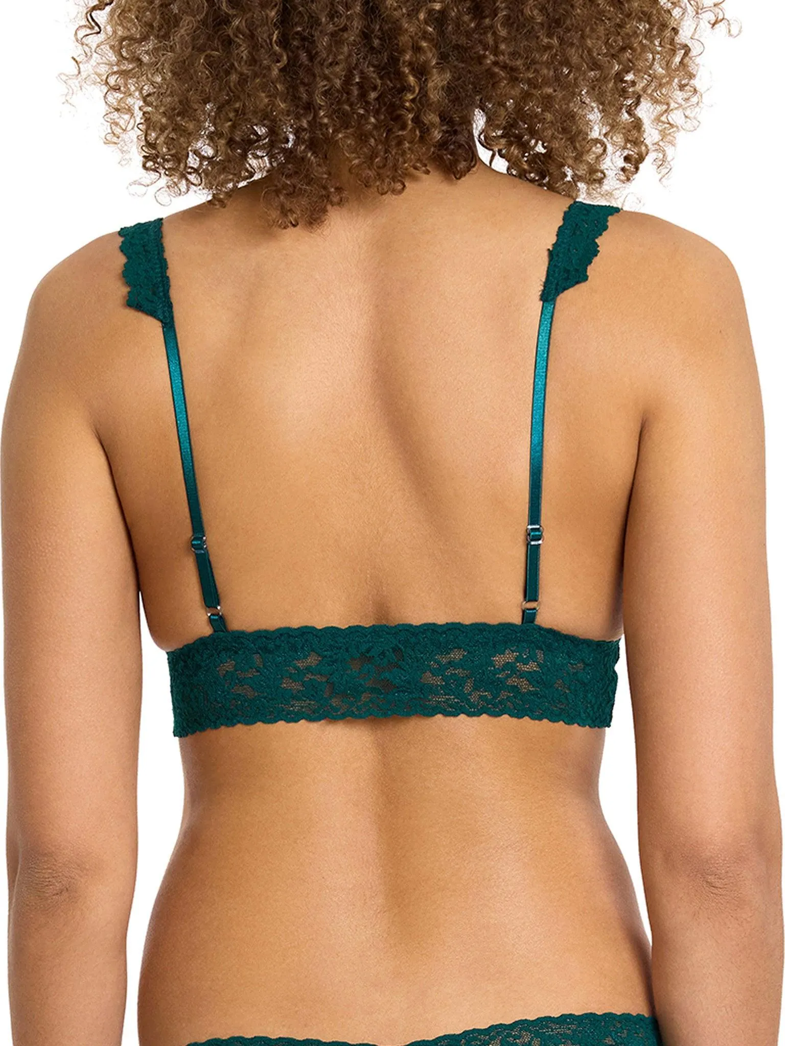 Signature Lace® Crossover Bralette Mountain Green Sale sold by Hanky Panky product image thumbnail 4