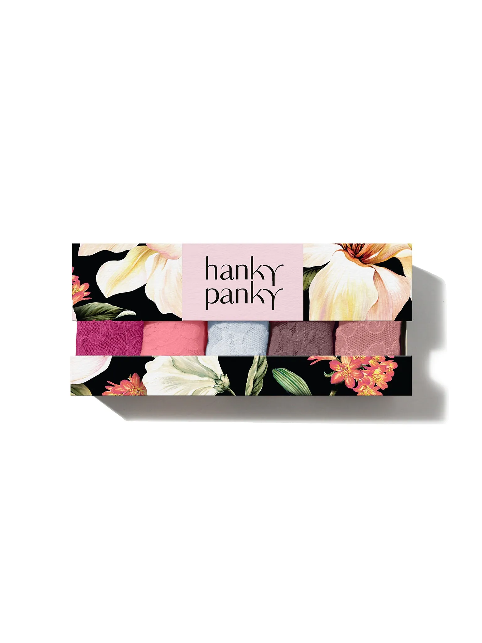 5 Pack Signature Lace® Original Rise Thongs In Printed Box Sale sold by Hanky Panky product image thumbnail 3