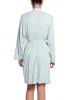 Unwind Knee Length Robe Low Tide Blue Sale sold by Hanky Panky