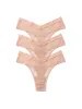 Mesh High Cut Thong 3 Pack sold by Hanky Panky