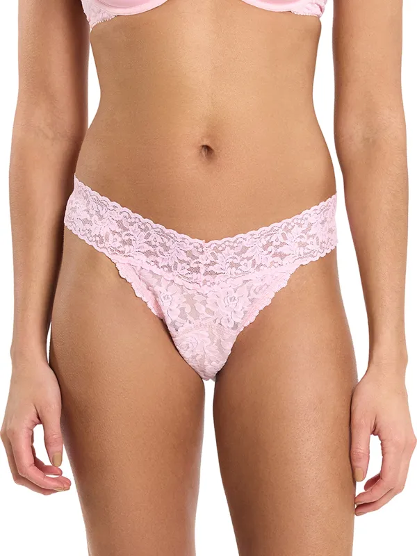 Signature Lace® Leakproof Original Rise Thong sold by Hanky Panky